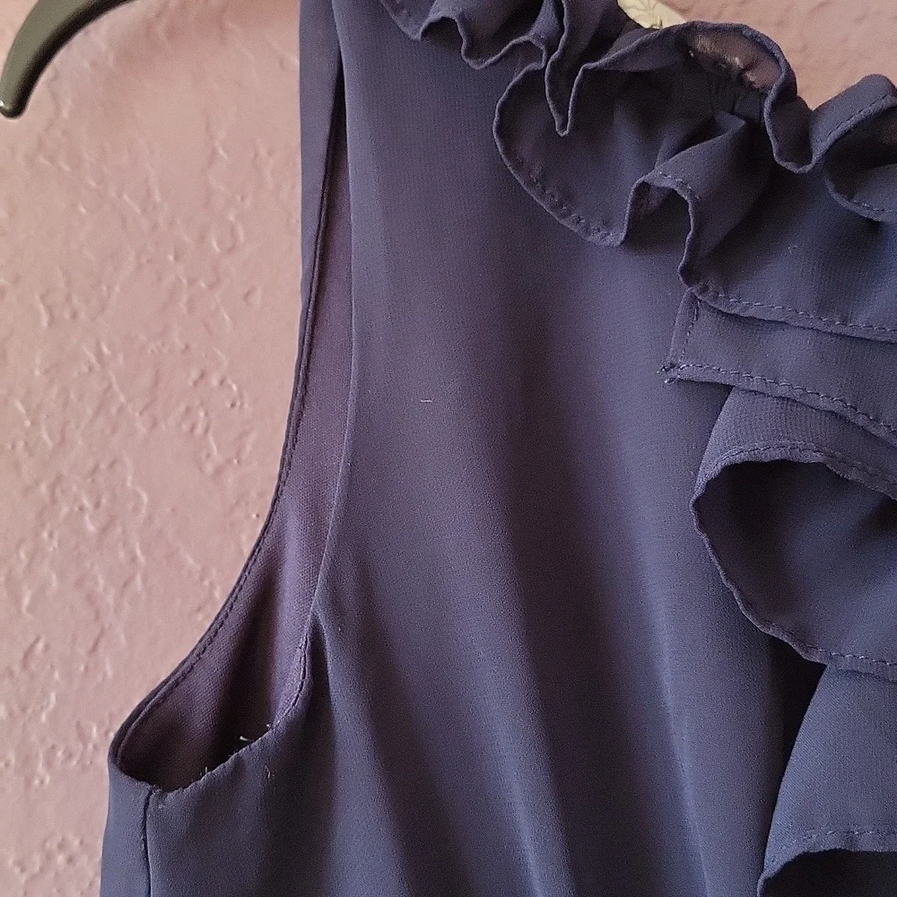 Dressbarn Ruffle Dress - Picture 4 of 12
